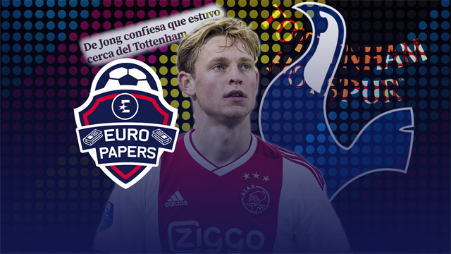 Euro Papers: Frenkie De Jong admits he almost signed for Tottenham Euro Papers: Frenkie De Jong admits he almost signed for Tottenham