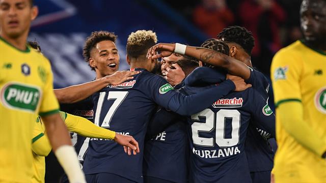 🏆 El PSG golea al Nantes y se clasifica para su quinta final de Copa seguida (3-0)