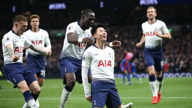 Son and Eriksen seal Spurs victory in opening game at new stadium
