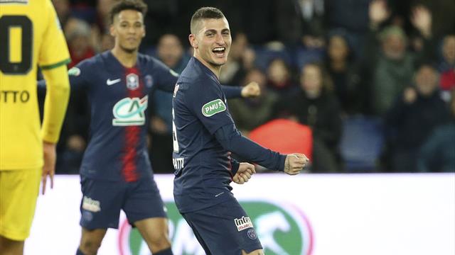 Tuchel : "Normalement, Verratti ne marque pas et il ne savait pas comment célébrer son but" Tuchel : "Normalement, Verratti ne marque pas et il ne savait pas comment célébrer son but"