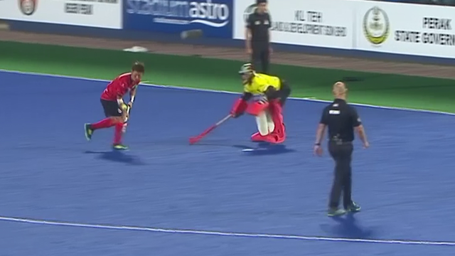 Unreal skill! Watch South Korea's hockey captain hit a stunning shootout winning goal Unreal skill! Watch South Korea's hockey captain hit a stunning shootout winning goal