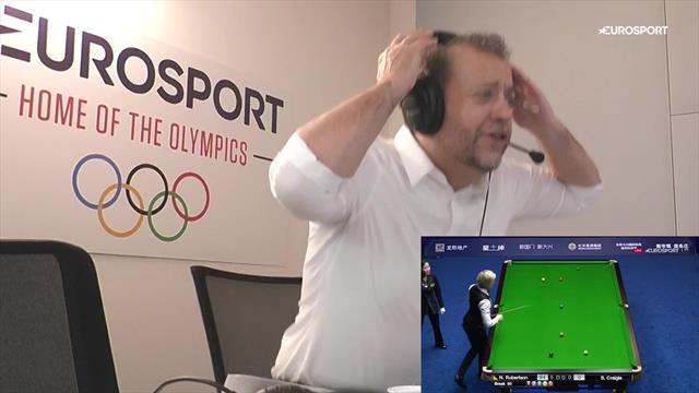 Neil Robertson si inventa un'imbucata impossibile: Andrea Campagna va in visibilio Neil Robertson si inventa un'imbucata impossibile: Andrea Campagna va in visibilio