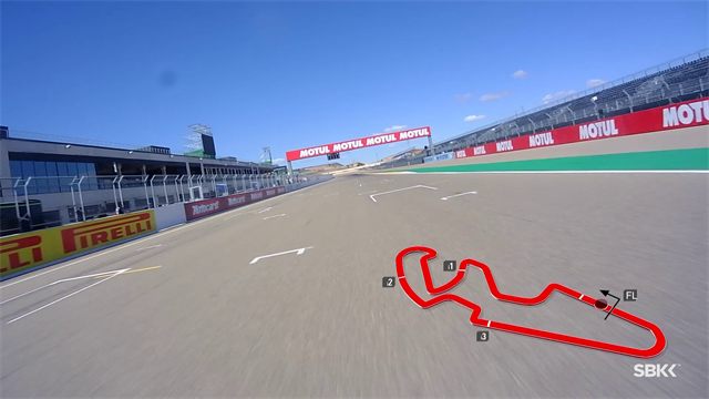 SBK Aragón: Así es una vuelta al circuito de Alcañiz desde una superbike SBK Aragón: Así es una vuelta al circuito de Alcañiz desde una superbike