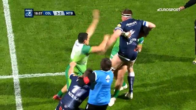Anche nel rugby possono volare botte da orbi; e quando la rissa sembrava finita... Anche nel rugby possono volare botte da orbi; e quando la rissa sembrava finita...