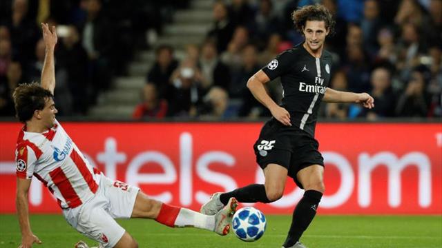 PSG multa a Adrien Rabiot por dar un like