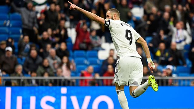 Benzema salva un Real Madrid bruttino: 2-1 e rimonta all'Eibar