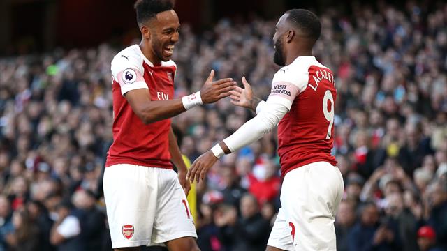 'I like to play with two strikers but I don’t want to say it' - Aubameyang