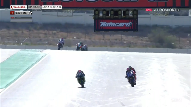 WorldSBK Aragon: Finish Superpole WorldSBK Aragon: Finish Superpole