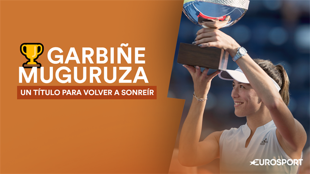 Garbiñe Muguruza sonríe de nuevo: Cierra un año aciago y abre un nuevo periodo de esperanza Garbiñe Muguruza sonríe de nuevo: Cierra un año aciago y abre un nuevo periodo de esperanza
