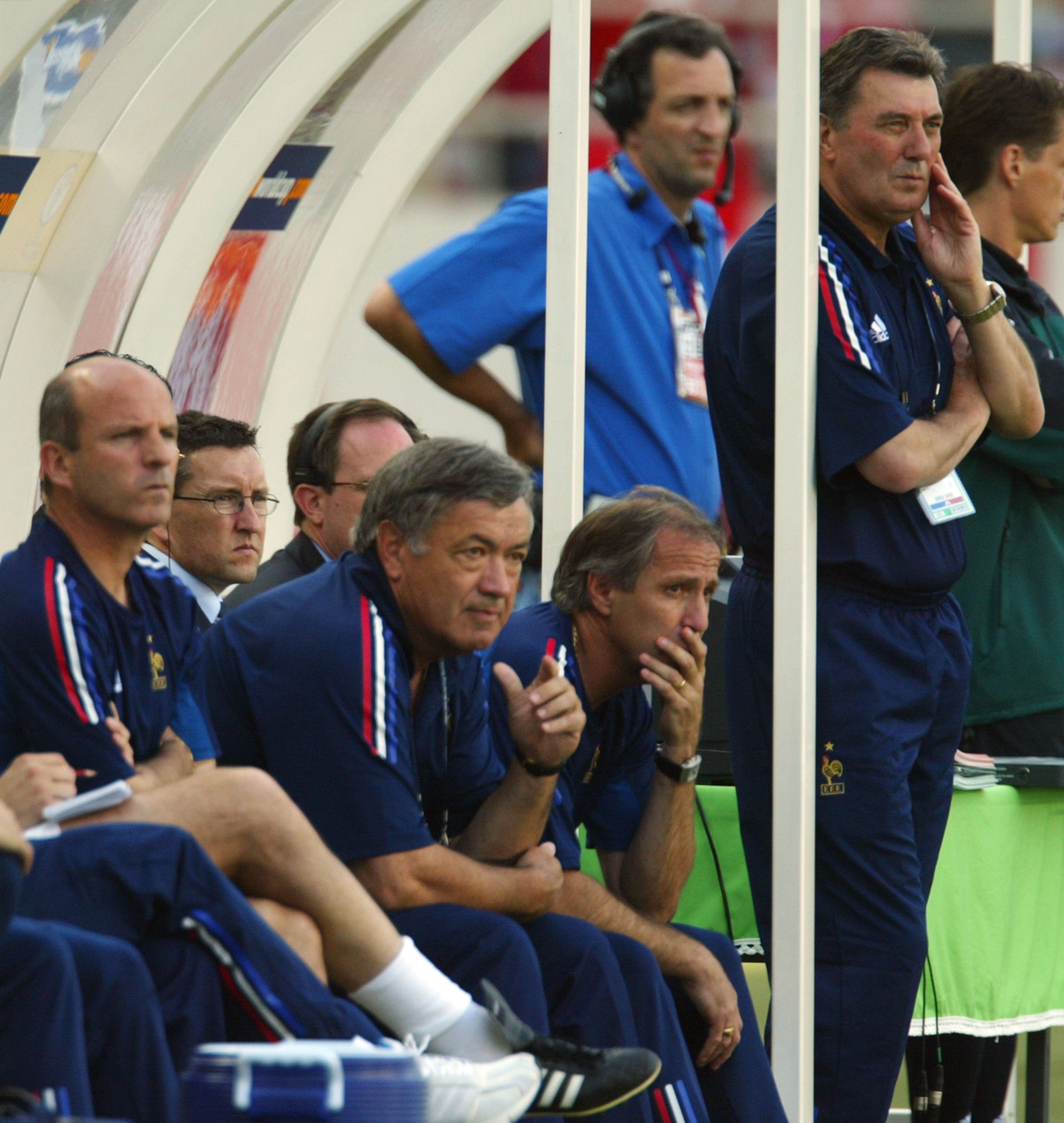 Guy Stephan lors de la Coupe du monde 2002
