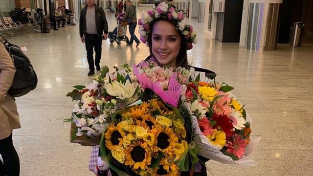Загитова вернулась из Японии в Москву через две недели после ЧМ