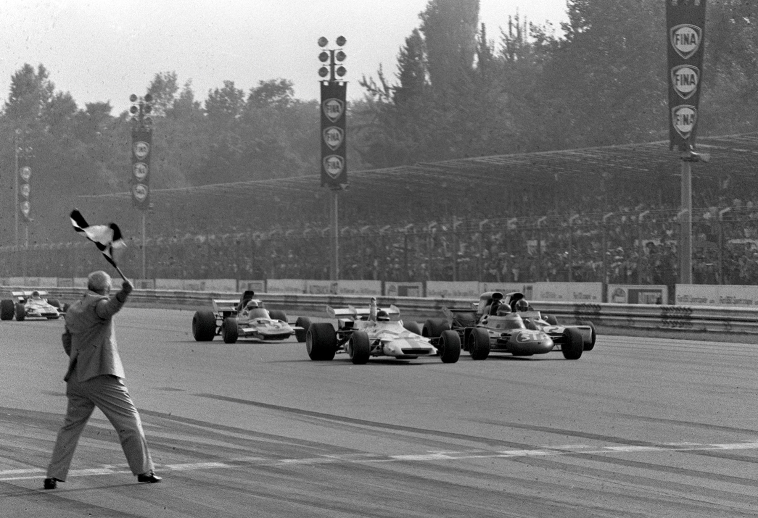 Peter Gethin (BRM) au Grand Prix d'Italie 1971
