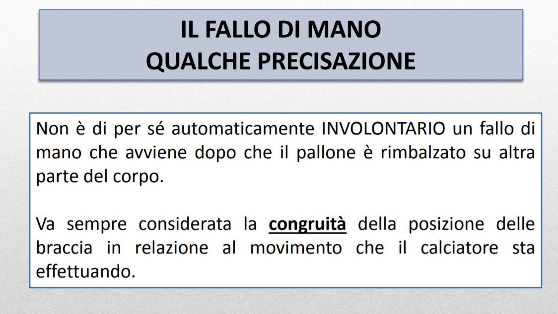 Fallo di mano