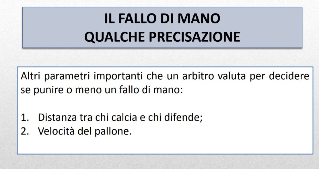 Fallo di mano