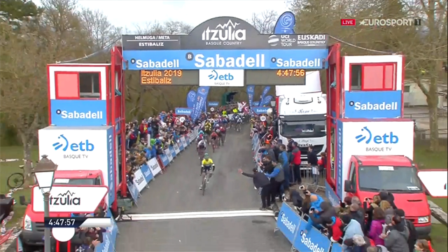 Ronde van het Baskenland: etappe 3 Ronde van het Baskenland: etappe 3