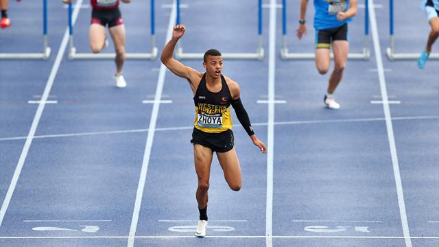 12''87 : Zhoya explose le record du monde cadet du 110 m haies