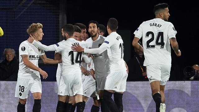 Europa League (Cuartos, ida), Villarreal-Valencia: Traca final y un pie y medio en semis (1-3)
