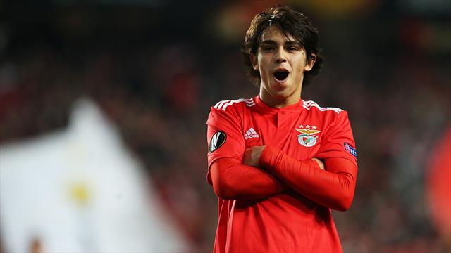 Joao Felix and Jorge Mendes spotted in Madrid on Monday night