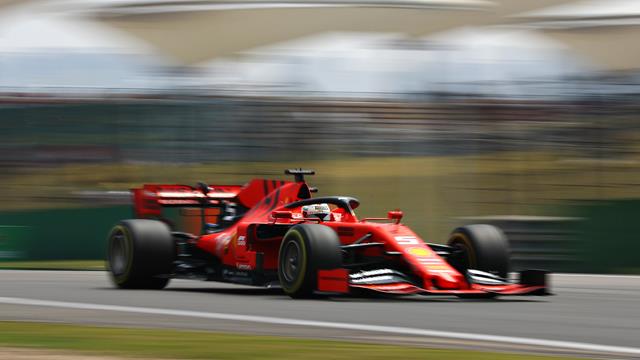 Vettel devant sans forcer