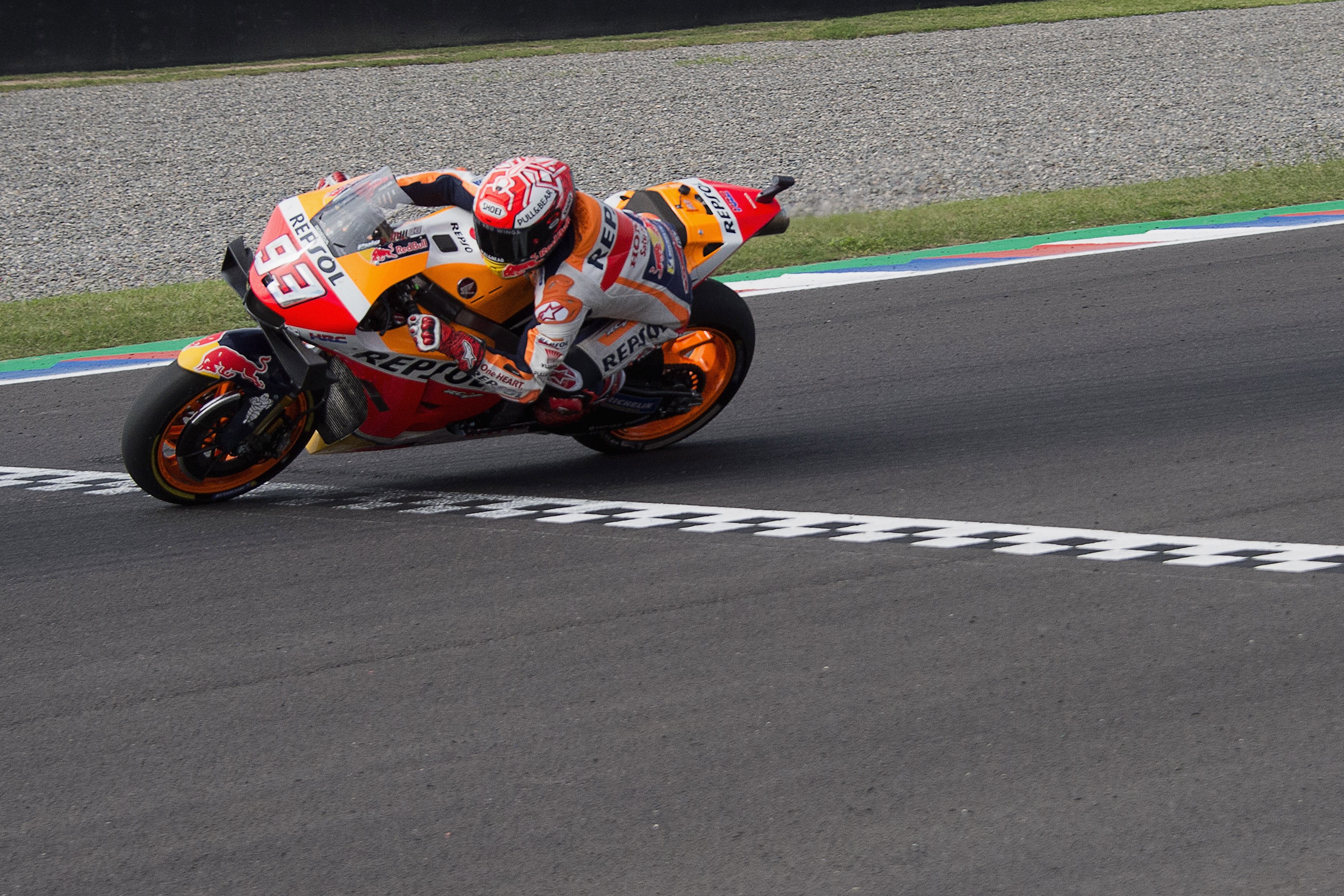 Marc Marquez (Honda HRC) au Grand Prix d'Argentine 2019
