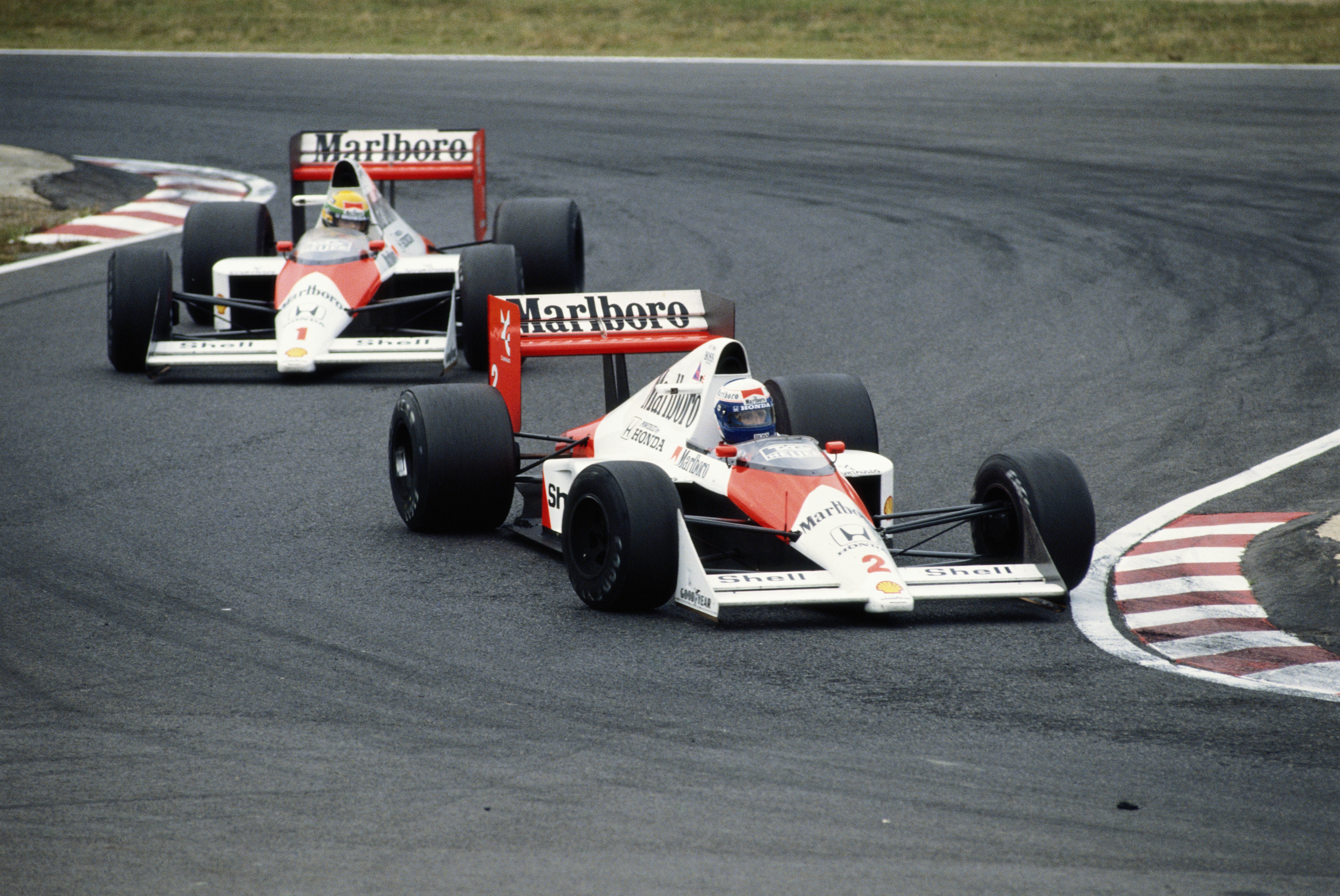 Alain Prost ve Ayrton Senna