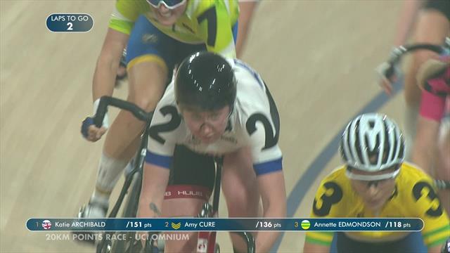 Imperious Katie Archibald takes Omnium glory at Six Day Brisbane Imperious Katie Archibald takes Omnium glory at Six Day Brisbane