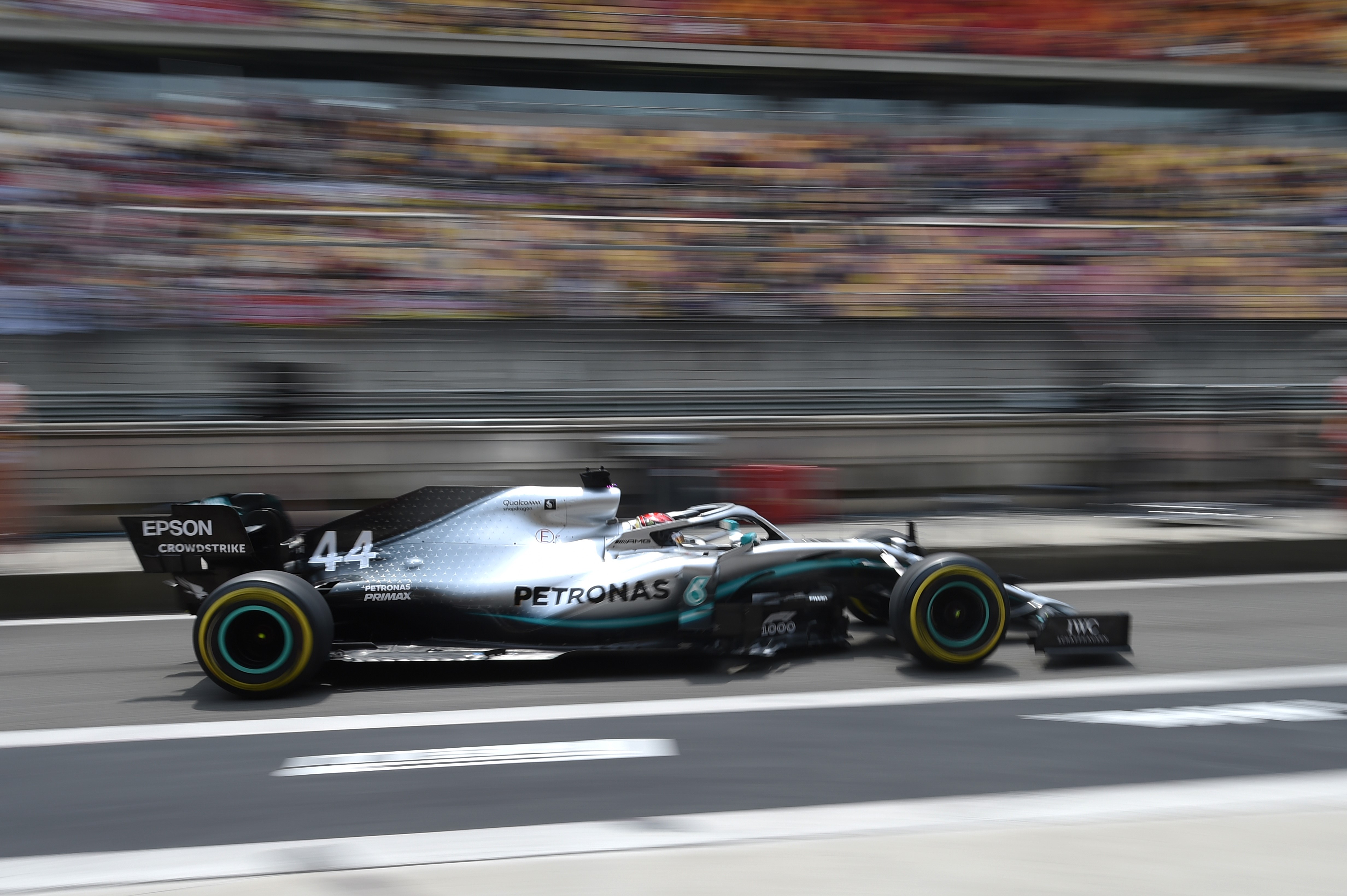 Lewis Hamilton (Mercedes) au Grand Prix de Chine 2019