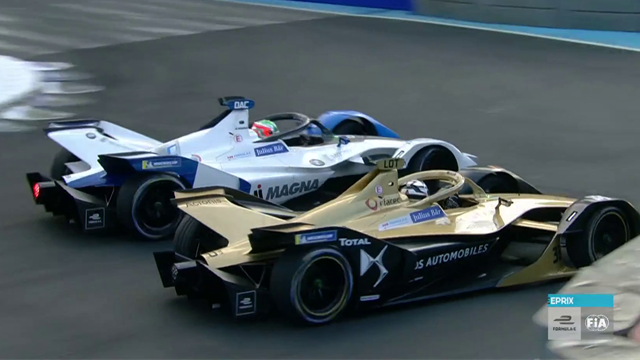 Da Costa and Lotterer close to crashing during FP1 Da Costa and Lotterer close to crashing during FP1