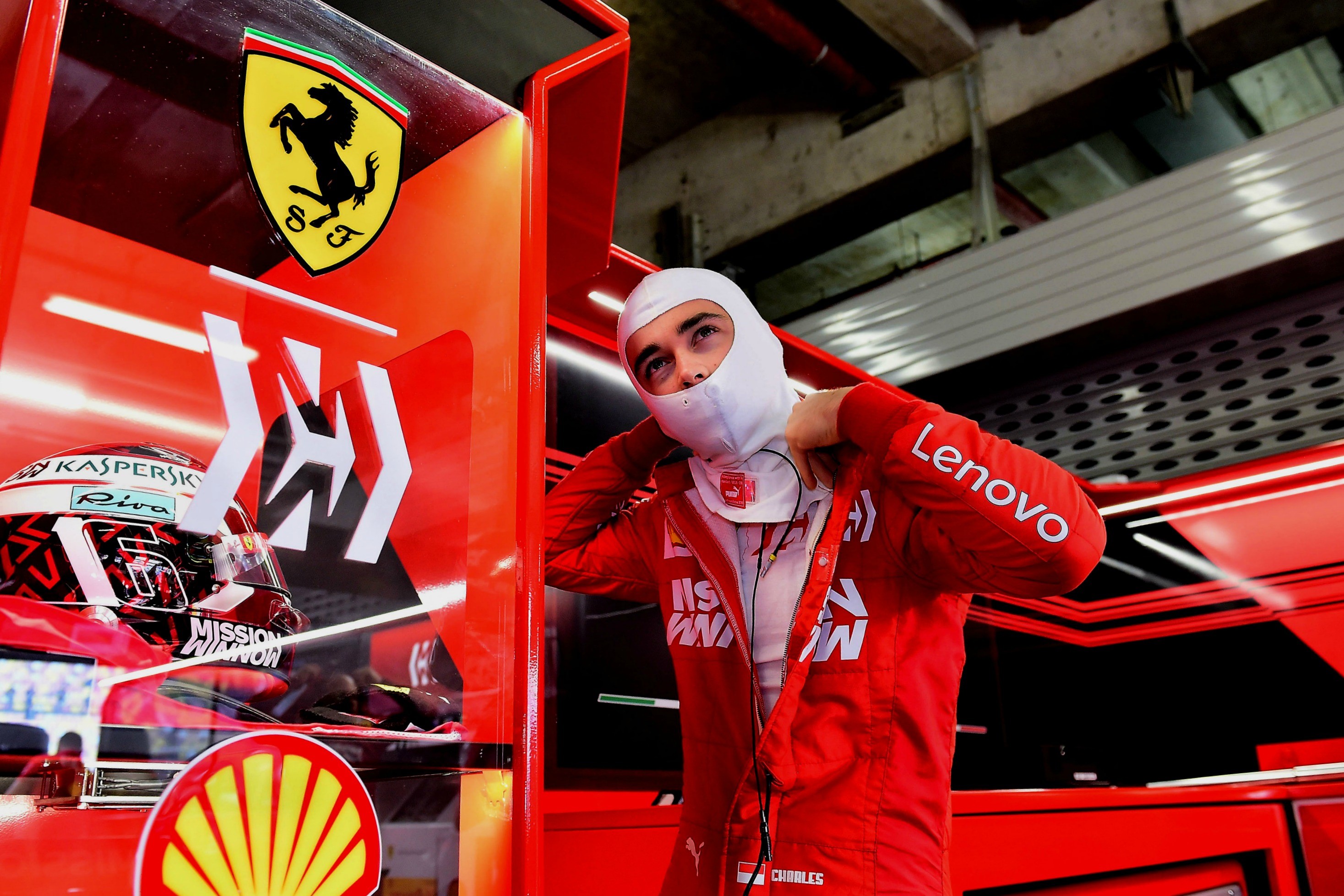 Charles Leclerc (Ferrari) au Grand Prix de Chine 2019