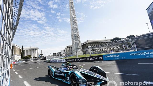 La grille de départ de l'E-Prix de Rome