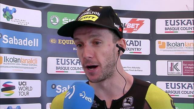 Adam Yates - 'It was a crazy day, the pace was super high' Adam Yates - 'It was a crazy day, the pace was super high'