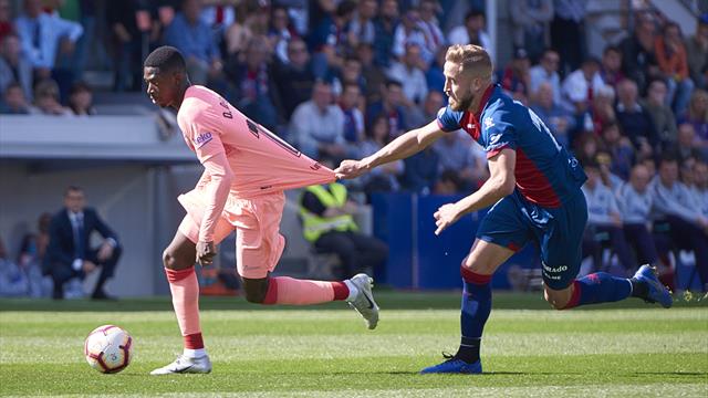 Le Barça bis accroché à Huesca
