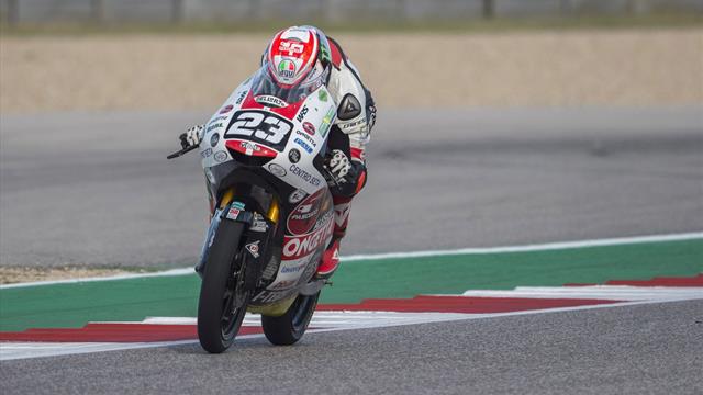 Moto3: Niccolò Antonelli mago della pioggia, ad Austin arriva la sesta pole in carriera