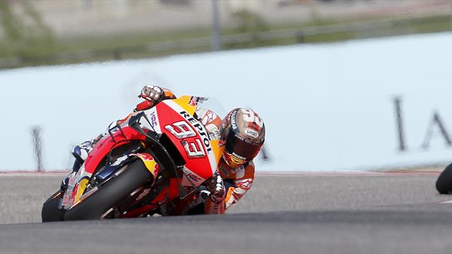 Marquez on pole in Austin for seventh year in a row