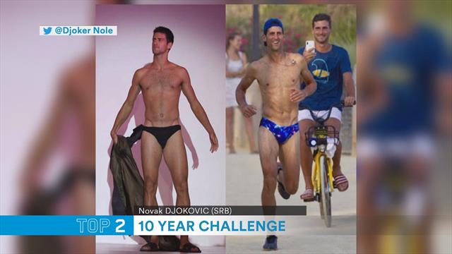 Top 5: da Serena Williams a Djokovic, la "10 year challenge" dei campioni del tennis Top 5: da Serena Williams a Djokovic, la "10 year challenge" dei campioni del tennis