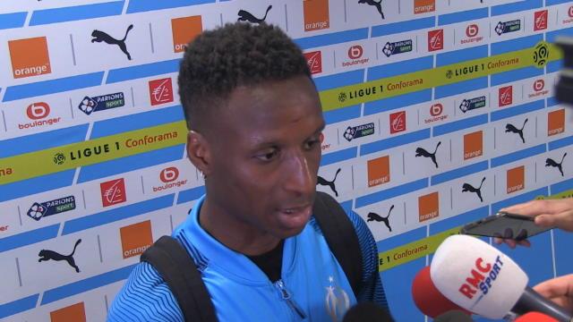 Sarr s'explique sur son geste qui aurait pu coûter cher à l'OM : "Heureusement qu'il y a le VAR" Sarr s'explique sur son geste qui aurait pu coûter cher à l'OM : "Heureusement qu'il y a le VAR"