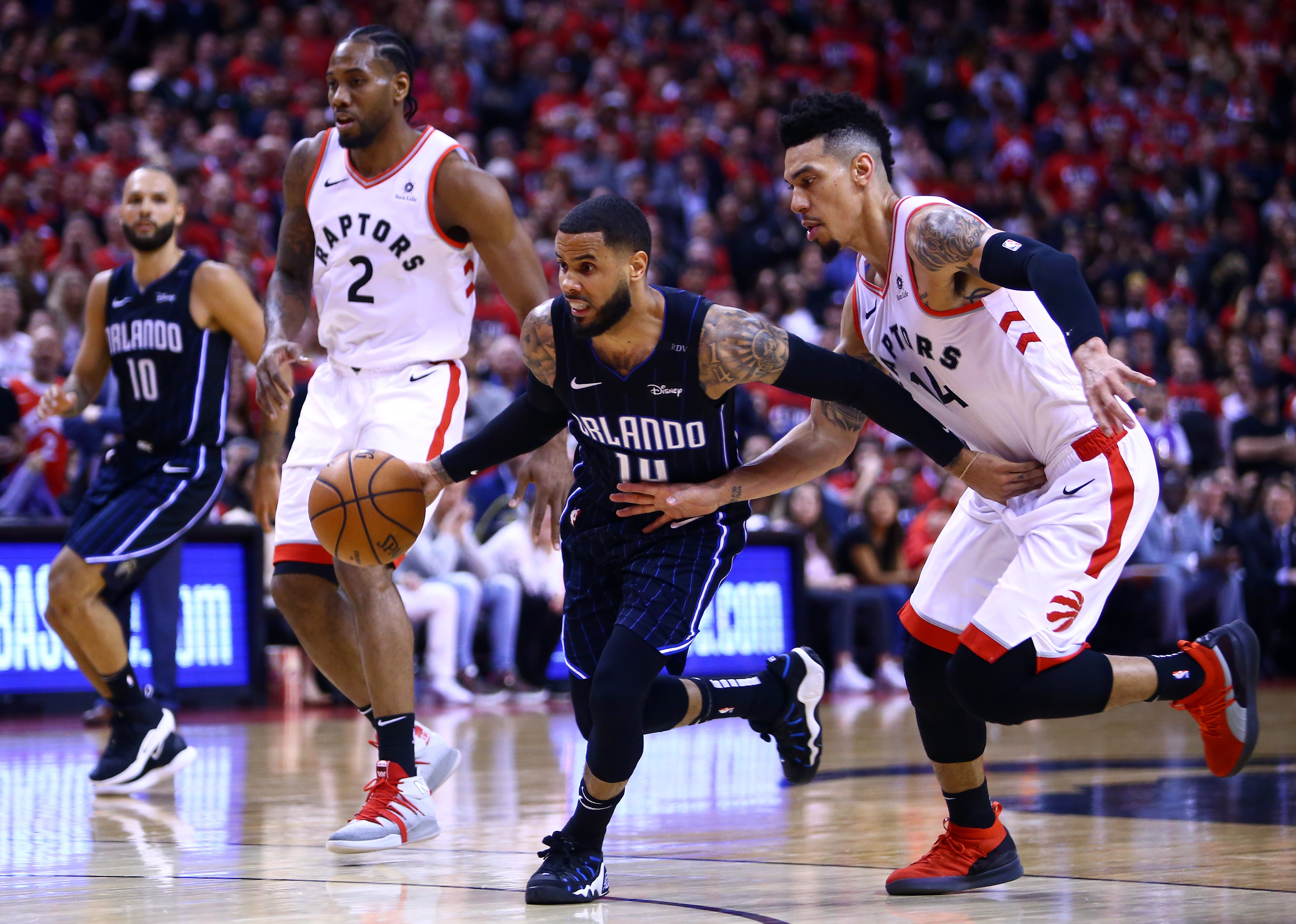 Augustin, Orlando Magic @ Toronto Raptors