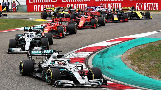 Paseo a la gloria de Hamilton y nuevo calvario de Sainz en China