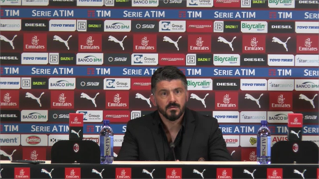 Gattuso: "Tragedie, preoccupazioni? Ne state parlando voi" Gattuso: "Tragedie, preoccupazioni? Ne state parlando voi"