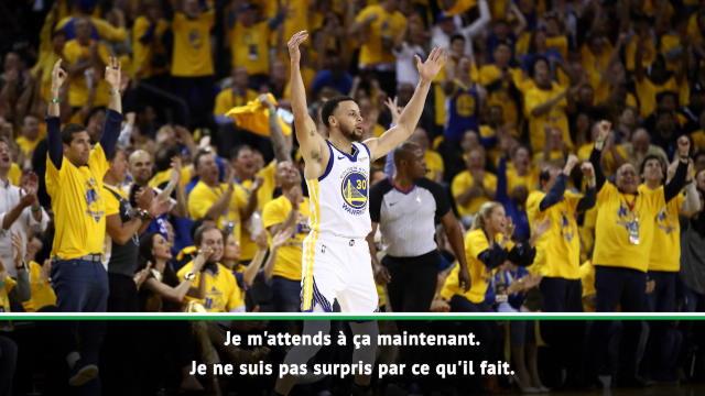 Play-offs - Durant : "Je ne suis pas surpris par ce que fait Curry" Play-offs - Durant : "Je ne suis pas surpris par ce que fait Curry"