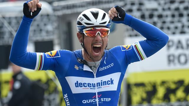 Gilbert spurtet inn til sin første seier i Paris-Roubaix Gilbert spurtet inn til sin første seier i Paris-Roubaix