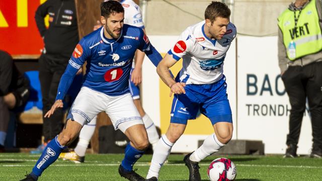 To sene scoringer førte til at Haugesund slo Ranheim 2-0 på bortebane To sene scoringer førte til at Haugesund slo Ranheim 2-0 på bortebane