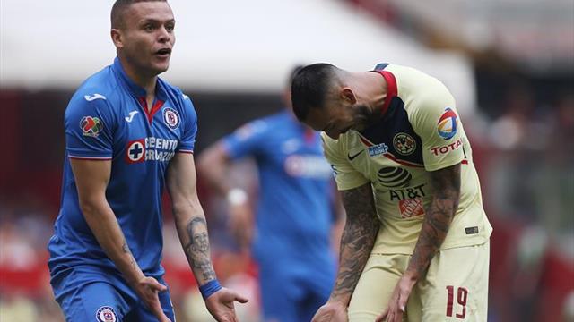 América y Cruz Azul se entregan pero empatan sin goles en el estadio Azteca