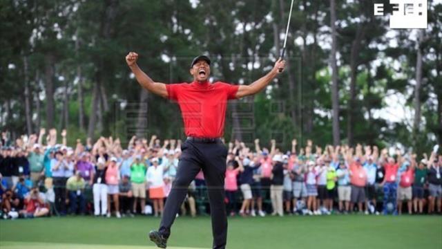 Woods sube seis puestos tras ganar el Masters de Augusta, Johnson nuevo líder