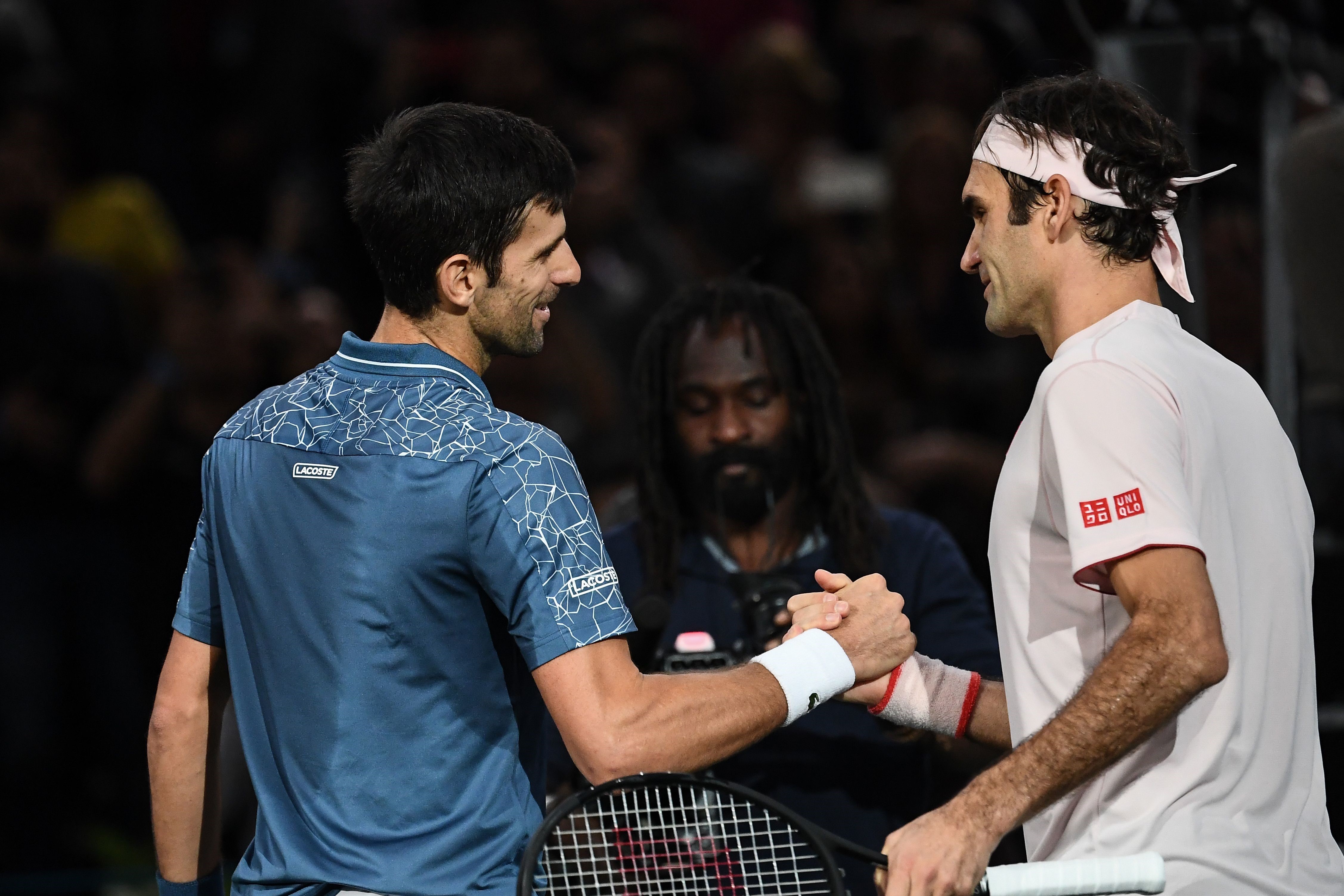 Novak Djokovic ve Roger Federer