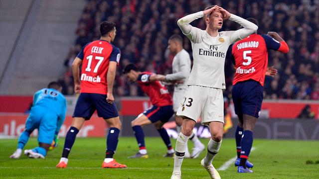 Episches PSG-Debakel im Video - Lille düpiert Mbappé und Co. Episches PSG-Debakel im Video - Lille düpiert Mbappé und Co.