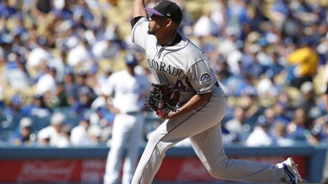 Márquez lanza joya de un hit; Ozuna pega dos cuadrangulares