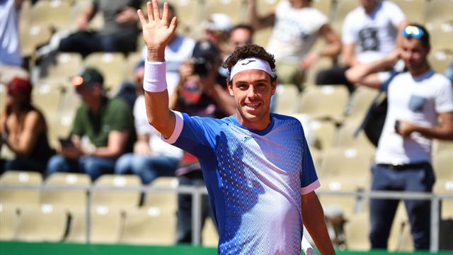 Dzumhur non c'è, Cecchinato va e trova un super-match con Wawrinka
