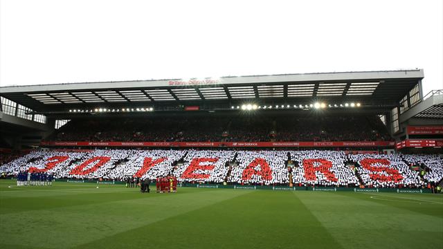 Liverpool players pay respects to Hillsborough victims 30 years on