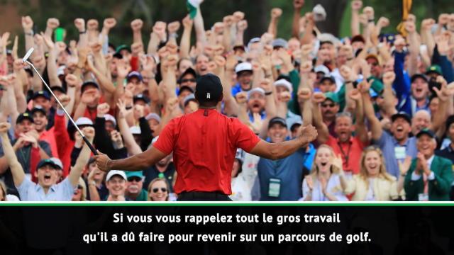Monte-Carlo - Nadal "très ému" par la victoire de Woods au Masters Monte-Carlo - Nadal "très ému" par la victoire de Woods au Masters